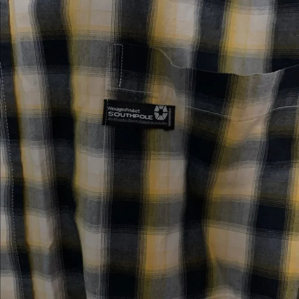 XL South Pole button up collared men’s shirt - Picture 2 of 4